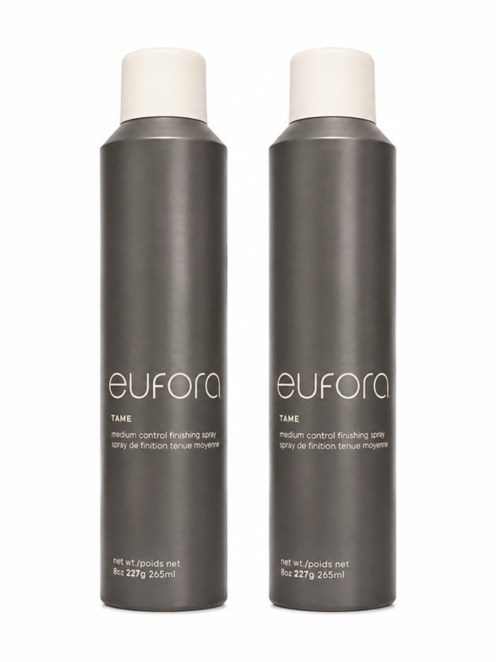 Eufora Tame Medium Control Finishing Spray 8 oz 2 Pack Hair Spray